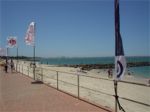 left side of beach