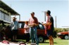 Wayne Hancock accepts prize from Ron Battista (click to enlarge)